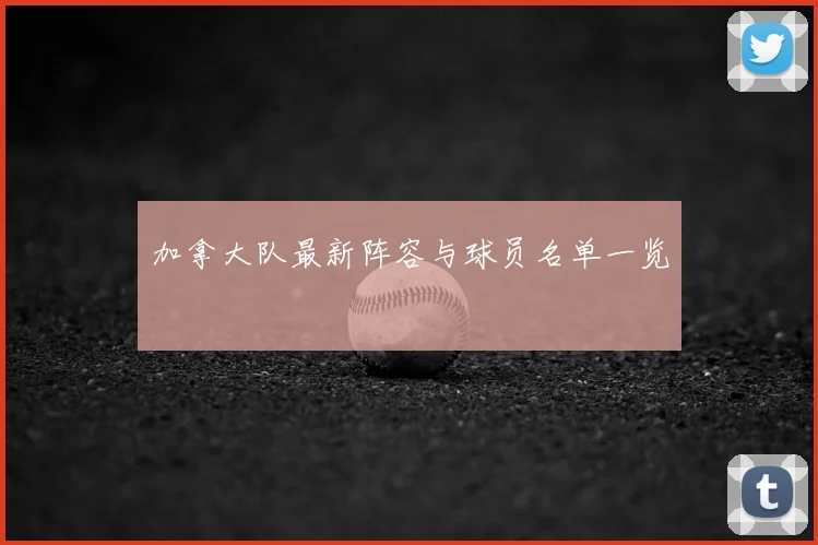 加拿大队最新阵容与球员名单一览